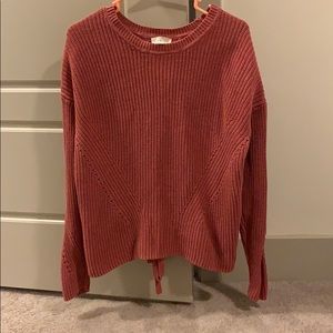 Lucky Brand Sweater with tie up back